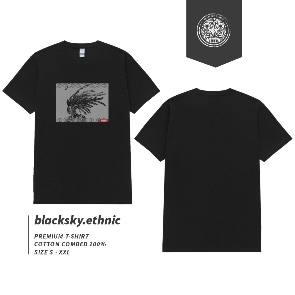 Kaos Dayak Pangalangok / Baju Etnik / Baju kaos dayak / baju kalimantan / Baju Borneo / kaos Borneo 