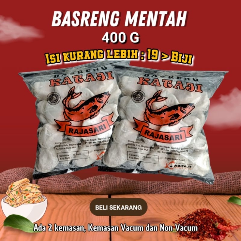 

Basreng mentah 400g [GROSIR] Kataji Rajasari Frozen Non Vacum