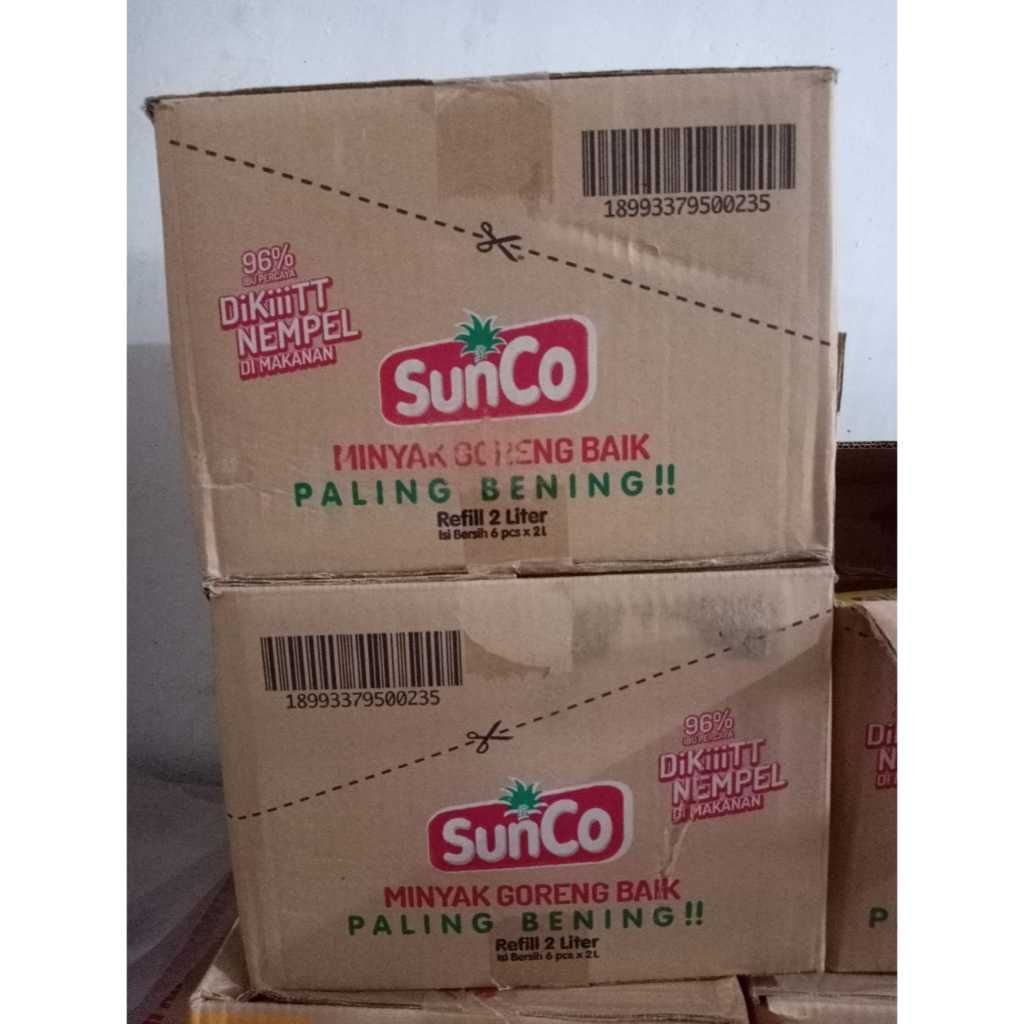 

Minyak Goreng Sunco 2 Liter Refill 1 Karton (6pcs)