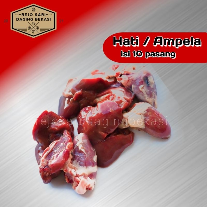 

Hati / Ampela ( 10 pasang )