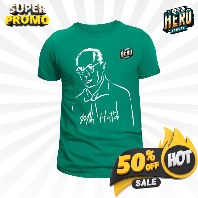 Kaos Herostreet Bung Hatta