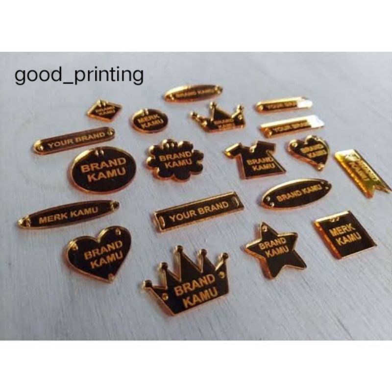 COD || Label hijab AKLIRIK || Label Hijab branding || custom cutting label