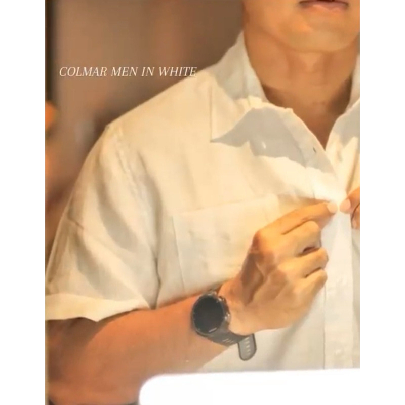 linen shirt men, kemeja cowok linen