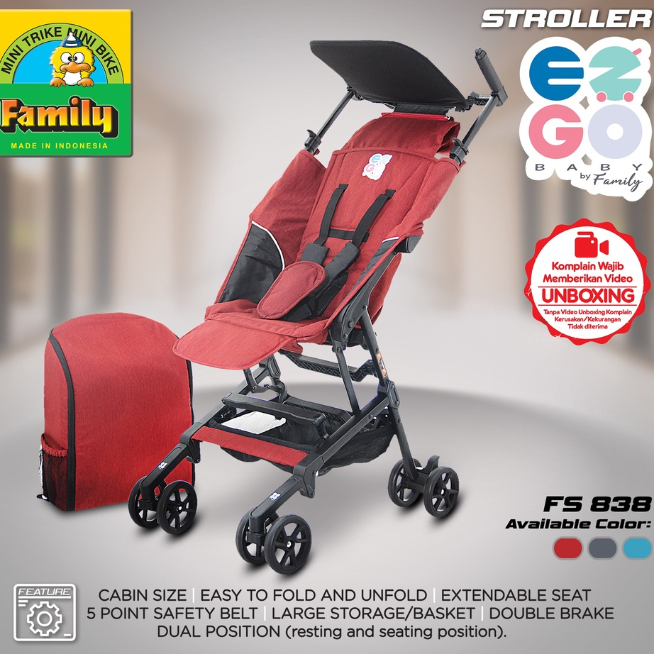 Baby Stroller EZGO FS-838 by Family