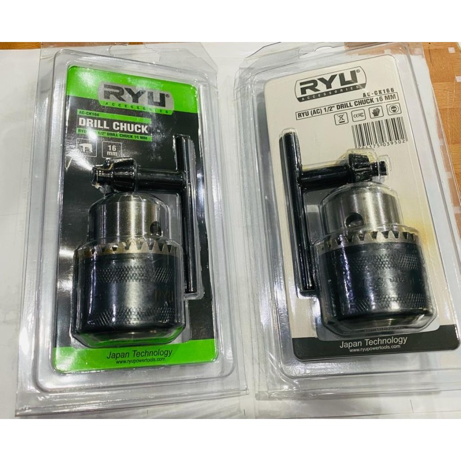 Drill Chuck / Kepala Bor 16 mm 1/2" RYU