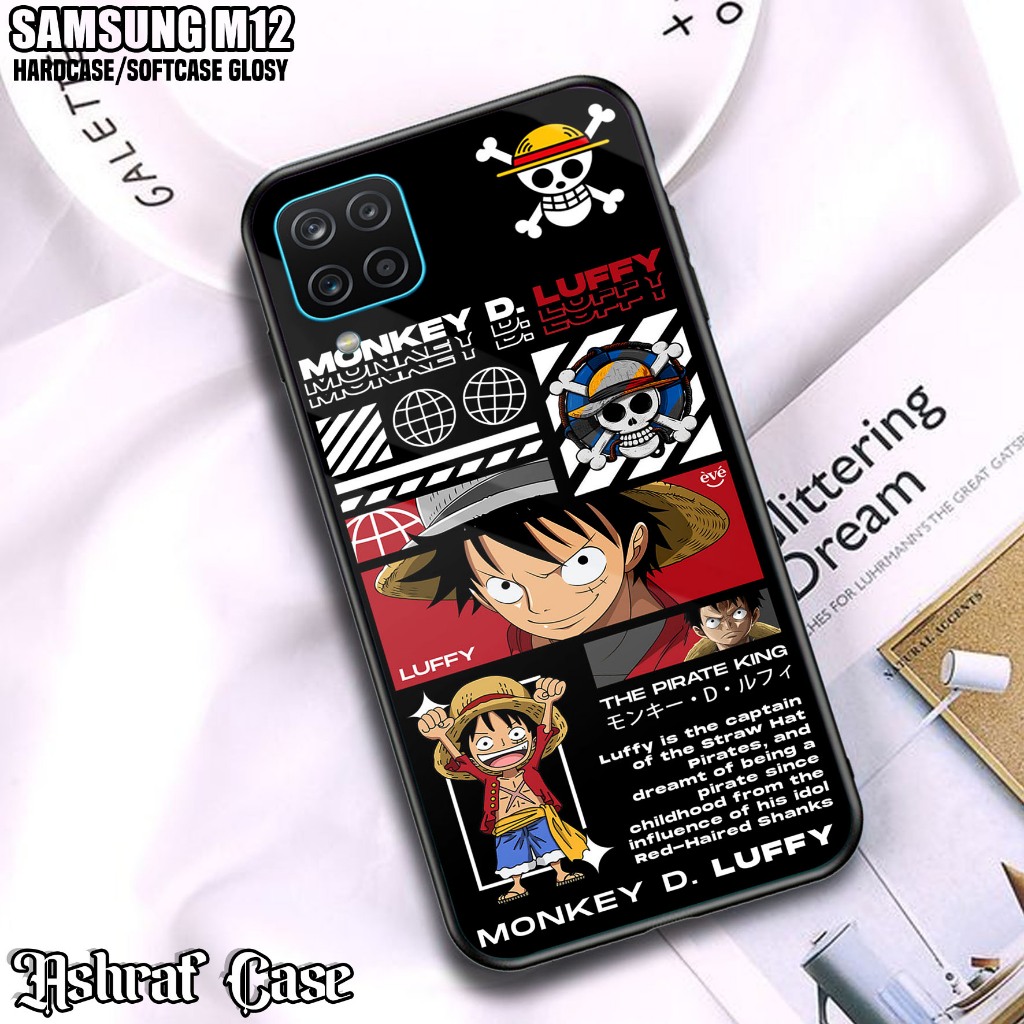 Case Samsung M12 - Casing Samsung Galaxy M12 ( ONE PIECE ) - Mika Hp - Kondom hp - Kesing Hp - Case 