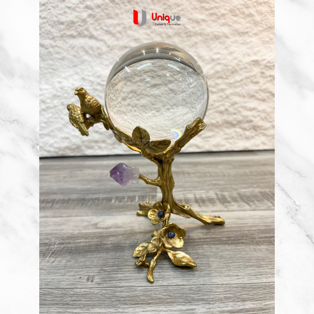 Pajangan Bola Kristal / Pajangan Meja Estetk
