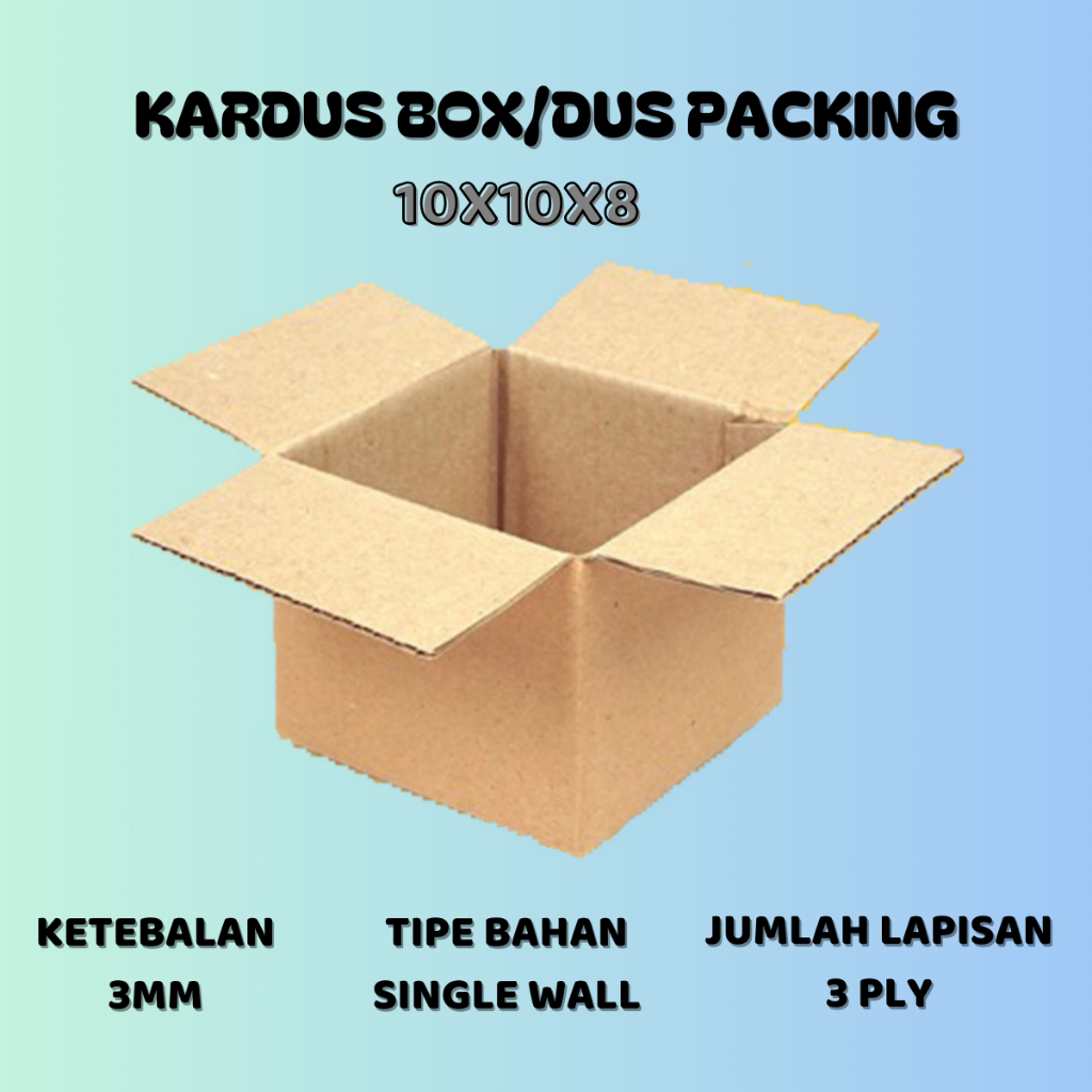 

MAYORIS COD✅ Dus Mini Packing Polos Ukuran 10x10x8cm Mini Lipat Praktis Mudah Di Pasang Dus Serba Guna Dus Jam Tangan Dus Aksesoris Dus Elektronik Untuk Pengiriman Tetap Aman Bahan Single Wall Lapisan 3 Ply