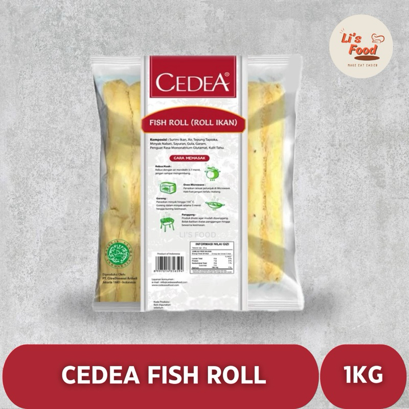 

CEDEA Fishroll 1 Kg (ROLL IKAN) | FROZEN FOOD