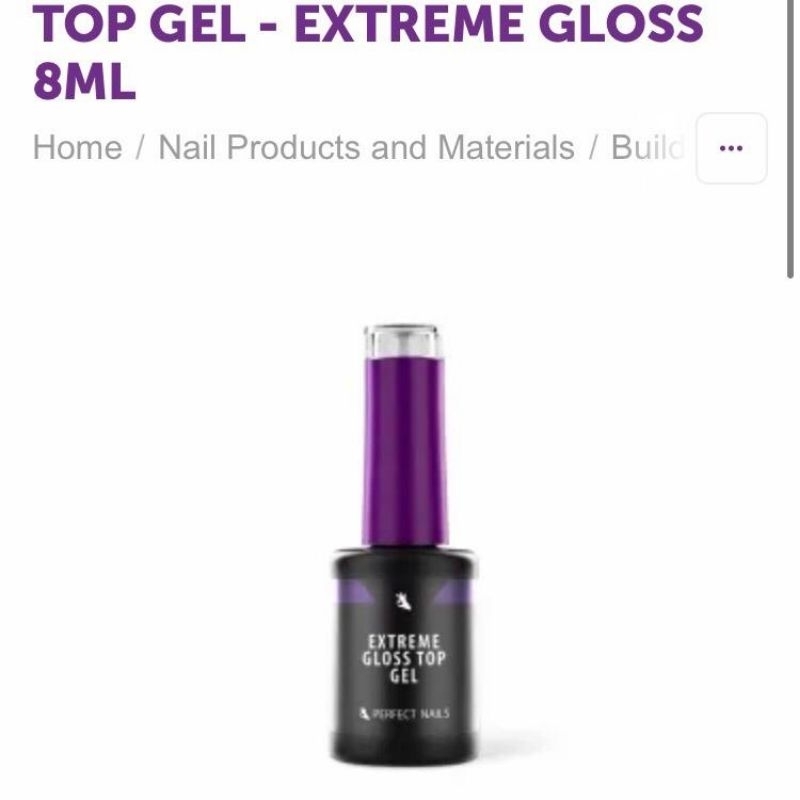 TOP GEL EXTREME GLOSS 8ml