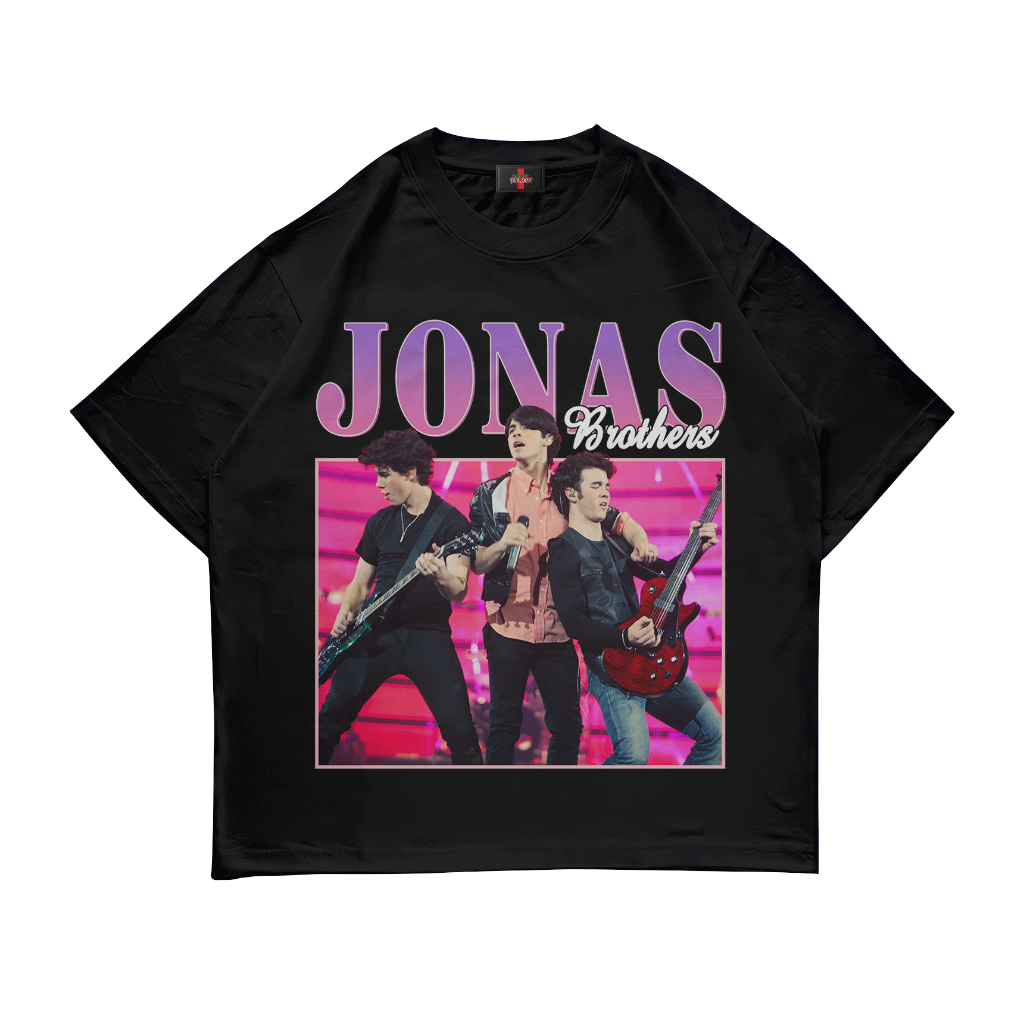 STARPERSON | KAOS JONAS BROTHERS RETRO VINTAGE 24S | UNISEX | GRUNGE | Y2K | METAL | BOOTLEG | ANIME