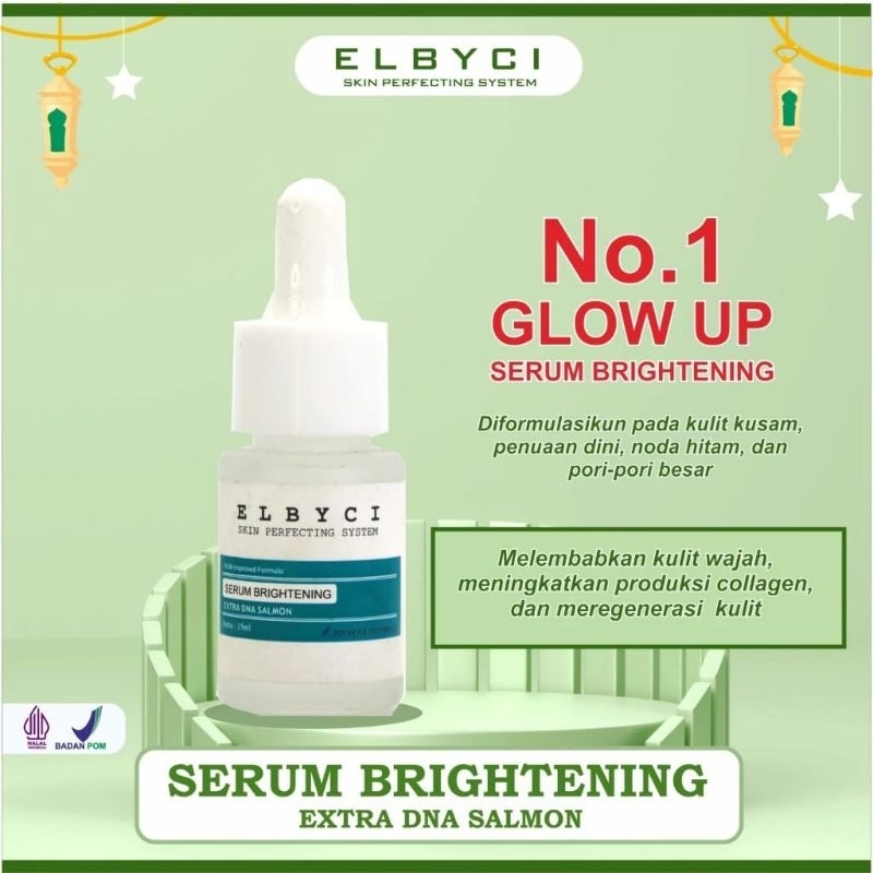 GLOW UP SERUM BRIGHTENING ELBYCI SKINCARE