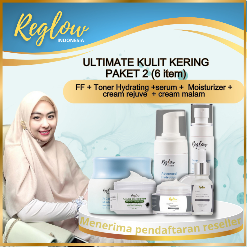 COD BISA - 0SBS Skincare Reglow Ultimate untuk Kulit Kering Paket 2 (6 pcs) Skinbarrier Agen dr.Shin