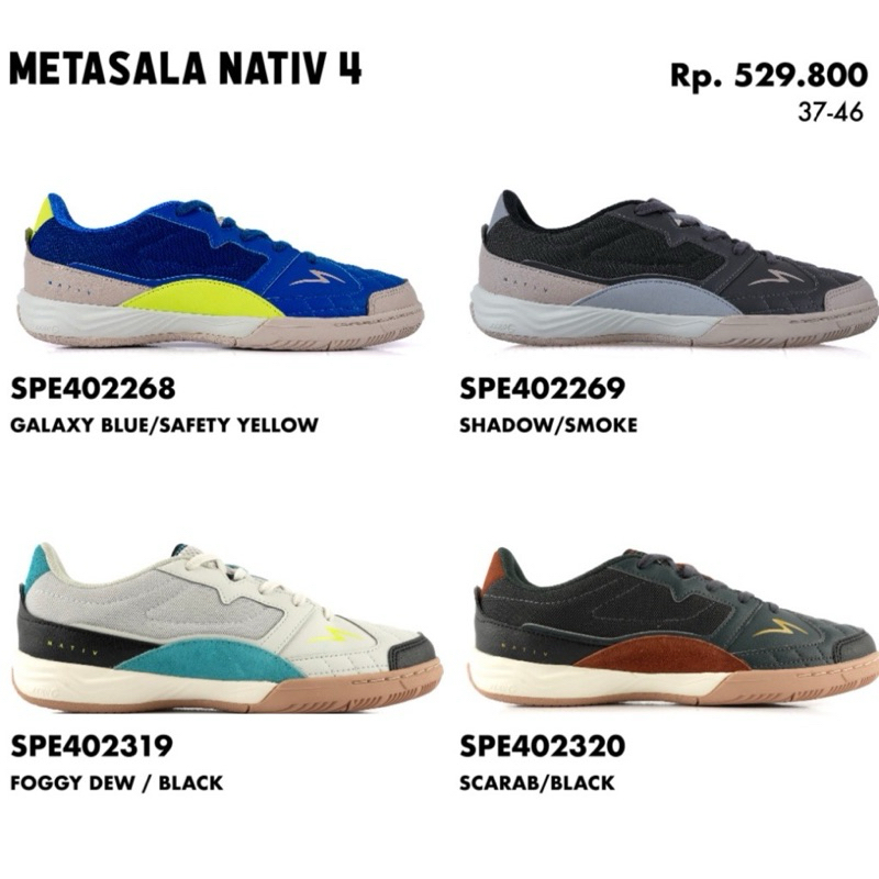 Sepatu Futsal Specs Metasala Nativ 4