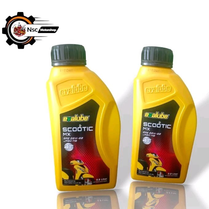 EVALUBE SCOOTIC MX 20W-50 JASO MB oli motor matic