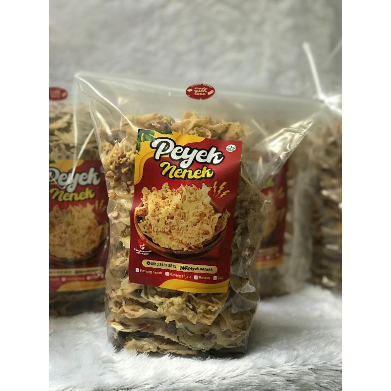 

Peyek Nenek Pouch 500g