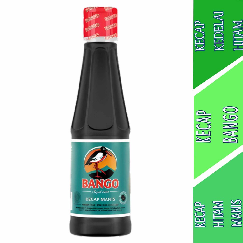 

Kecap Kedelai Hitam - Kecap Bango - Kecap Hitam Manis - 189ml