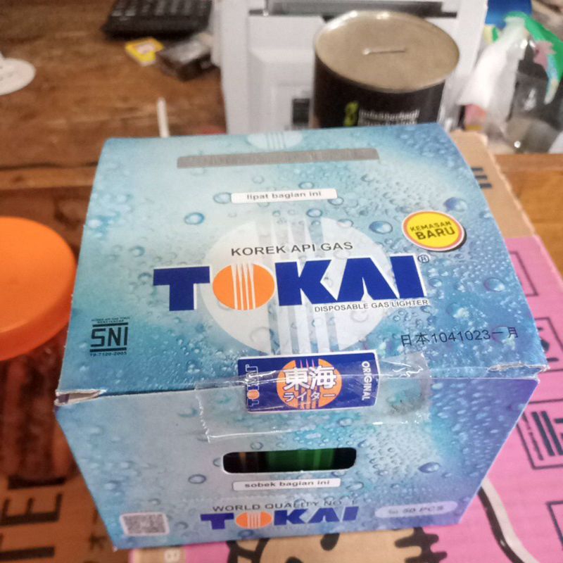 KOREK API GAS TOKAI 1 BOX ISI 24 PCS