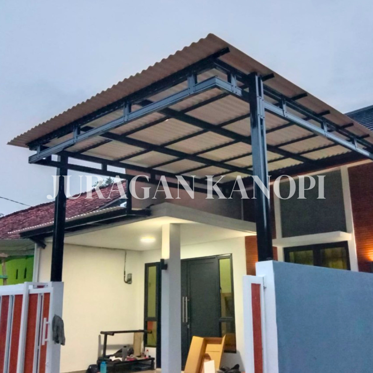 kanopi baja ringan atap spandek surabaya