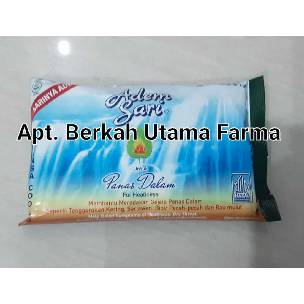 

Adem Sari Bungkus isi 8 Sachet