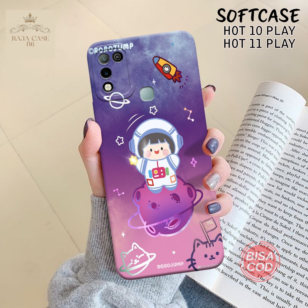 Case Infinix Hot 10 play / Hot 11 Play - Rajacase - casing handphone - Hot 10 play / Hot 11 Play - M
