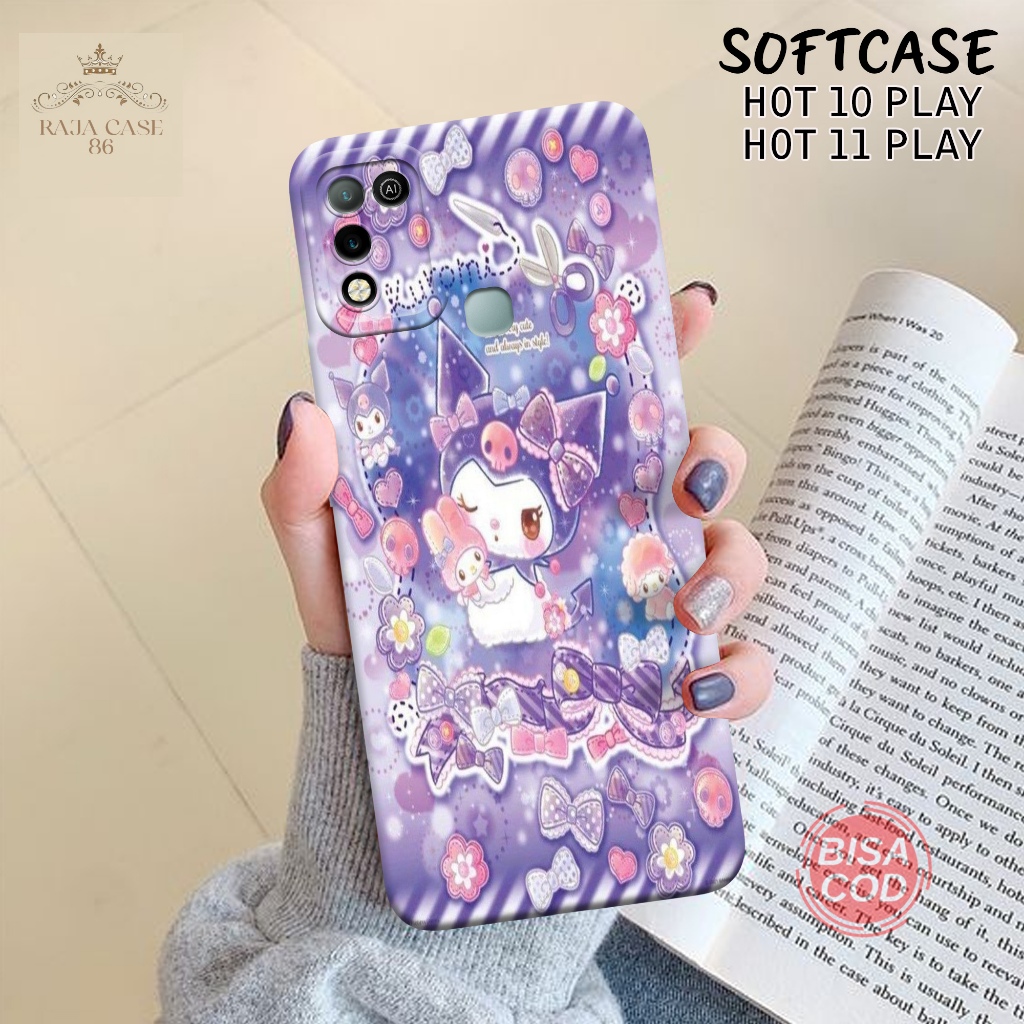 Case Infinix Hot 10 play / Hot 11 Play - Rajacase - casing handphone - Hot 10 play / Hot 11 Play - M