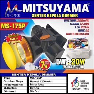 Mitsuyama Senter Kepala  senter kepala led lampu senter kepala Lampu Camping Beberapa model senter k