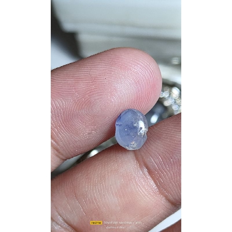 Natural light blue star sapphire srilangka 1.85cts