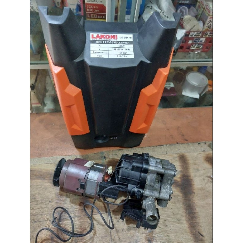 spare part copotan jet cleaner lakoni laguna 70. bagian angker ,sesuai foto. tanpa bagian gear dan b