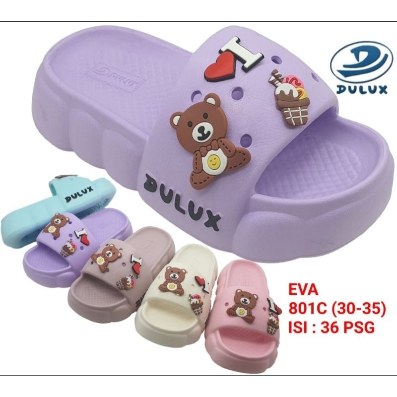 SANDAL ANAK PEREMPUAN KOKOP FUJI DULUX 801 SIZE 30-35
