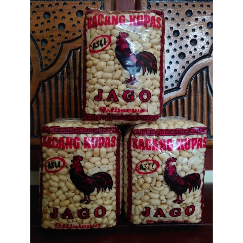 

Kacang Kupas Jago Asli 1kg