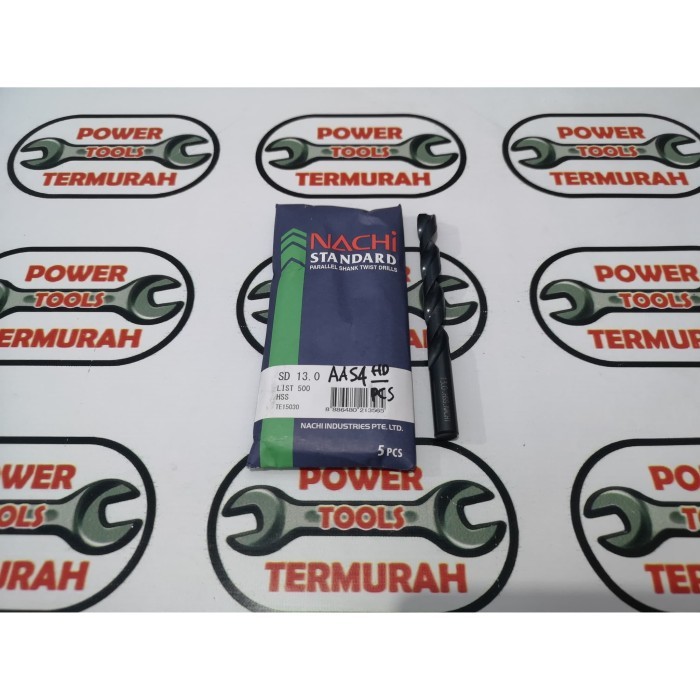 

NACHI Mata Bor Besi HSS 13.0 mm / straight shank drill asli SINGAPORE