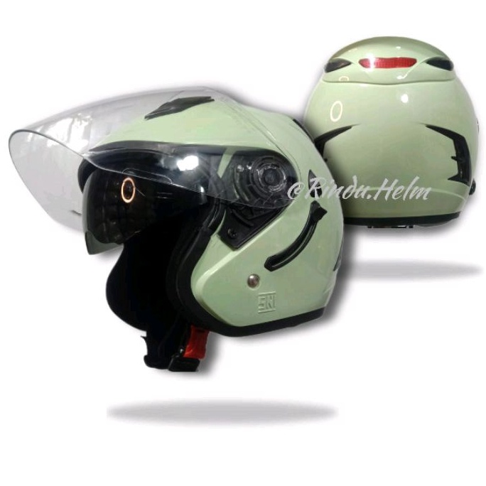 stok baru helm Centro dobel visor original NHR
