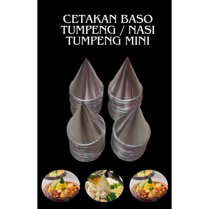 cetakan baso tumpeng cetakan nasi tumpeng mini