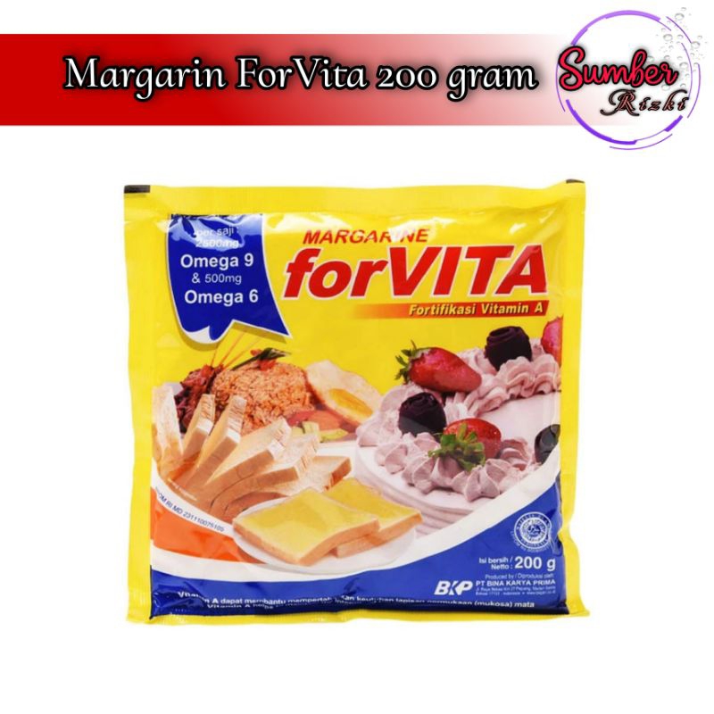 

Margarin ForVita 200gr Serbaguna