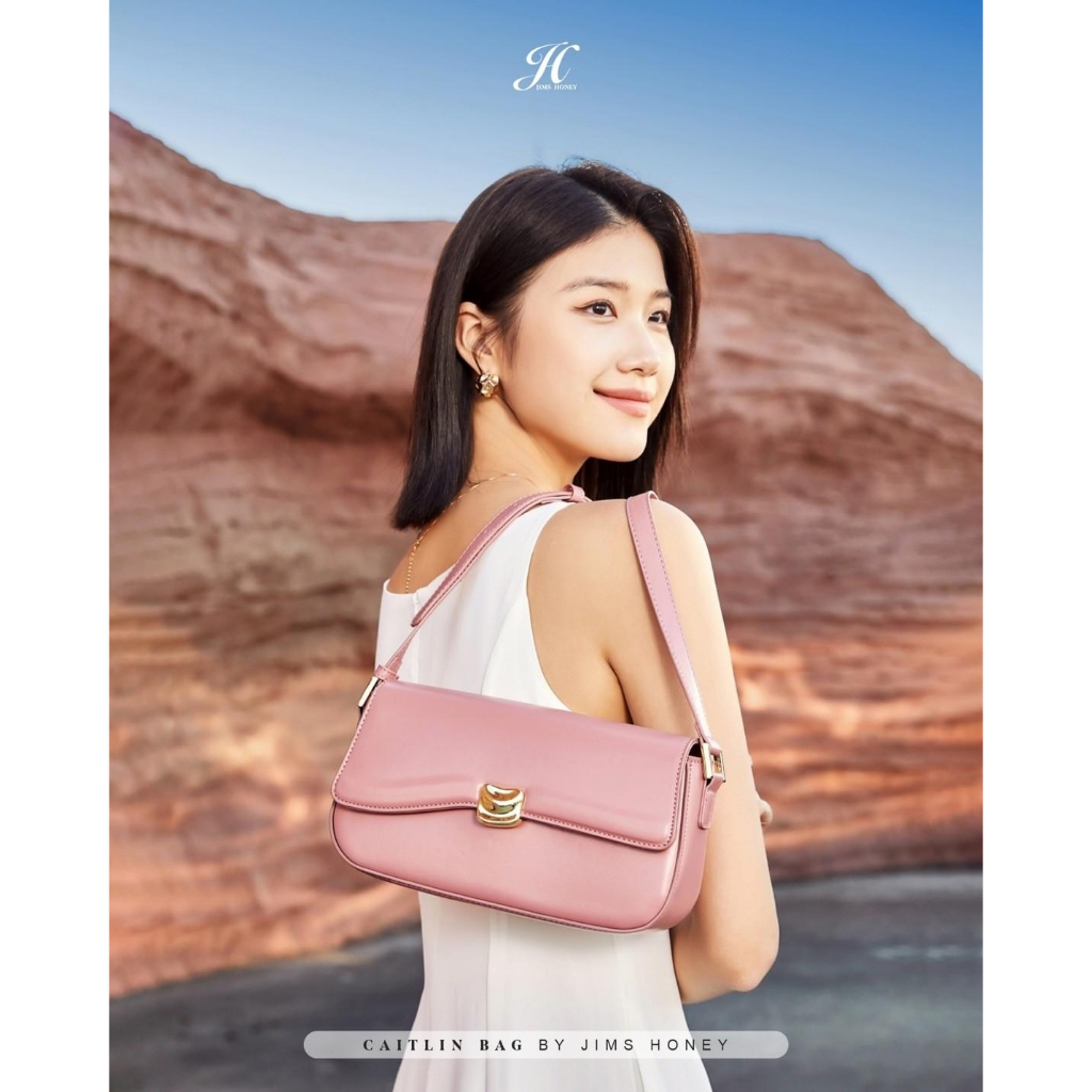 Jimshoney caitlin bag/ tas selempang wanita import terbaru promo diskon bisa cod solo