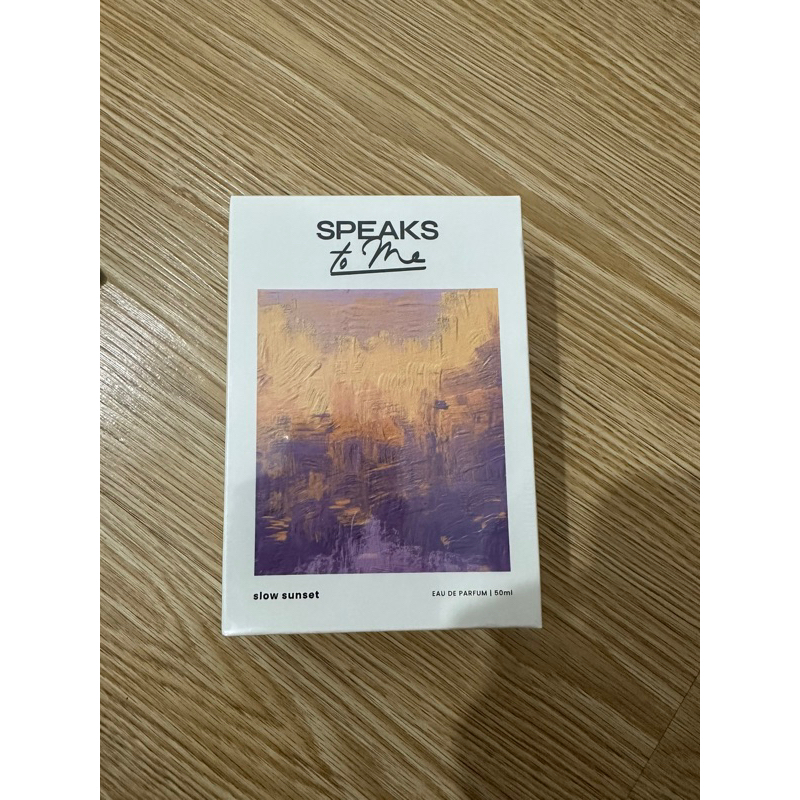 Speaks To Me Parfume Slow Sunset
