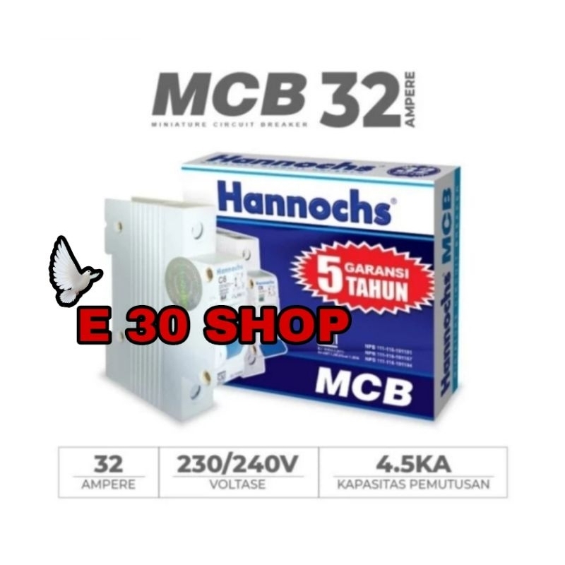 Hannochs - MCB 1Phase 32A
