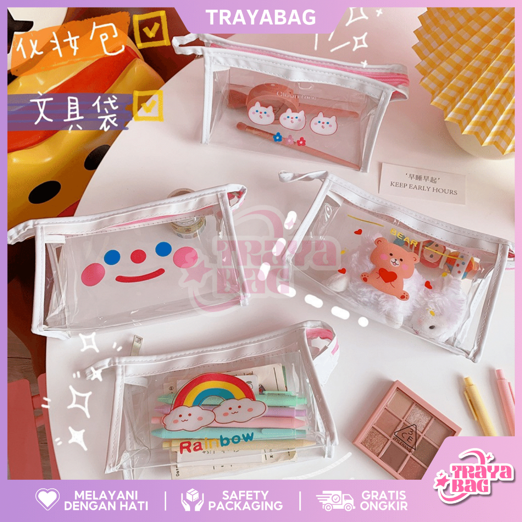 Pouch Dompet Mika Make Up Kawai