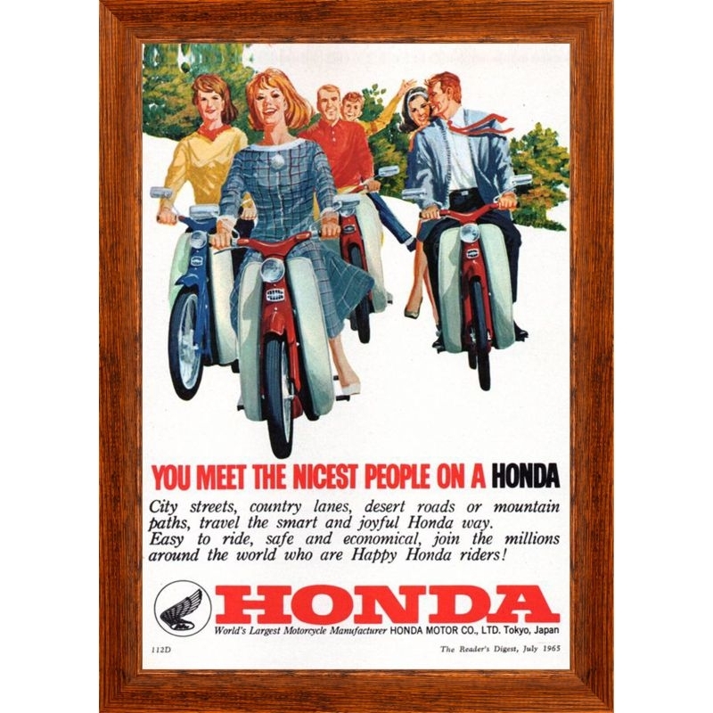 POSTER MOTOR HONDA ASTREA | POSTER HIASAN DINDING