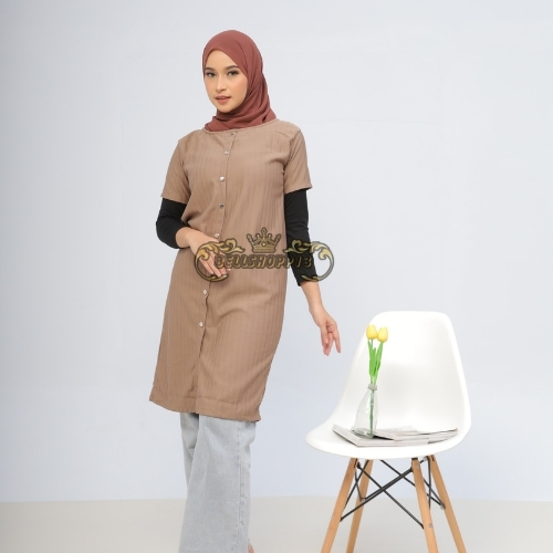 Dress Knit Hornet Import // Dress Bahan Knit Hornet Premium // Dress Wanita Knit Hornet Viral