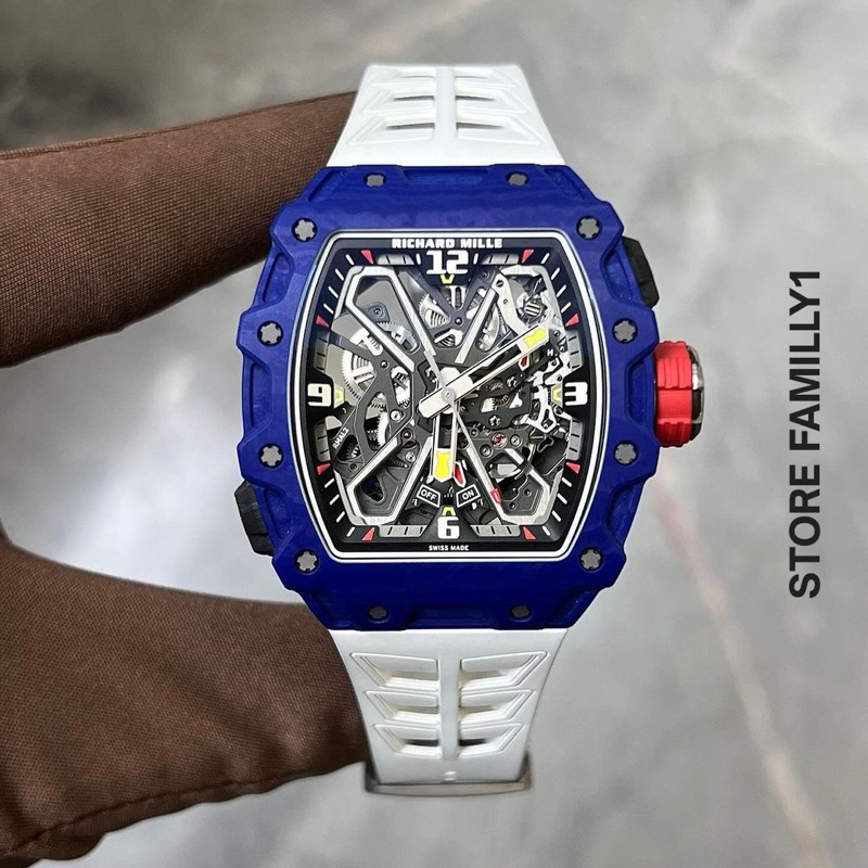 RM 35-03 BLUE CARBON AUTOMATIC SWISS FULLSET