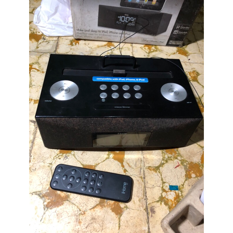 ihome idl100 minus speaker & on off