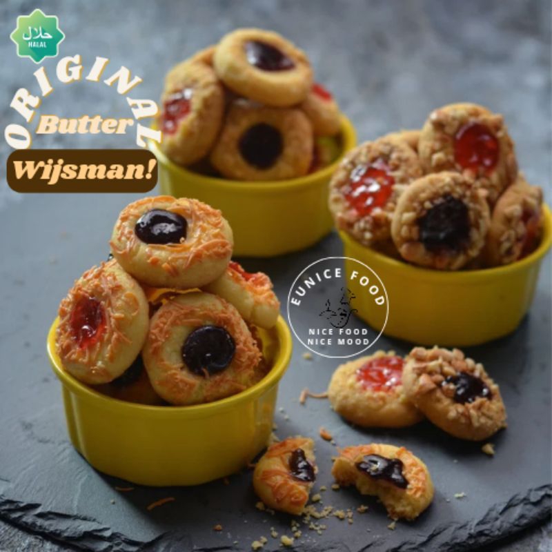 

Thumbprint cookies Wisman / Wijsman asli by Unice Food