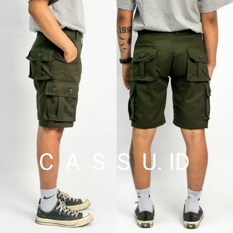 Celana pendek cargo pria size jumbo celana cargo pria celana pendek