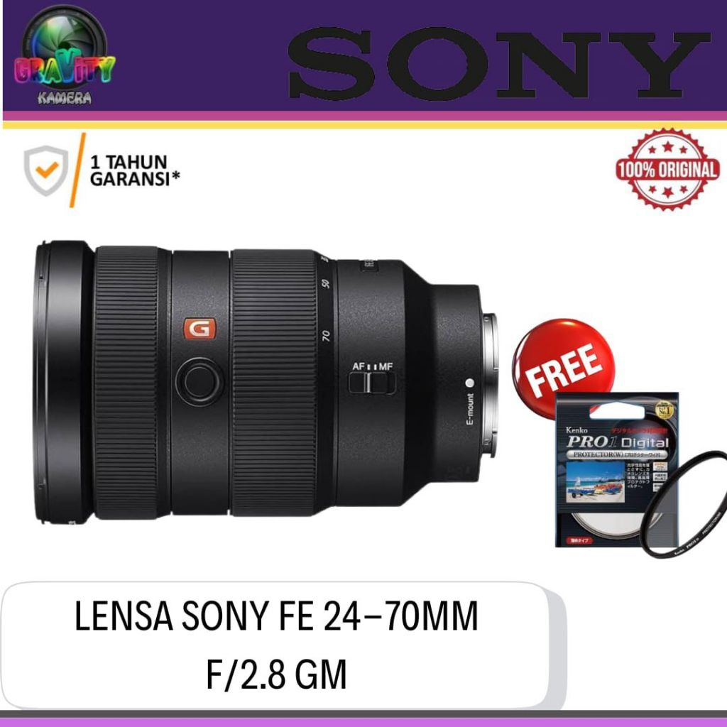 LENSA SONY FE 24-70MM F2.8 GM / SONY FE 24-70MM F2.8 GM