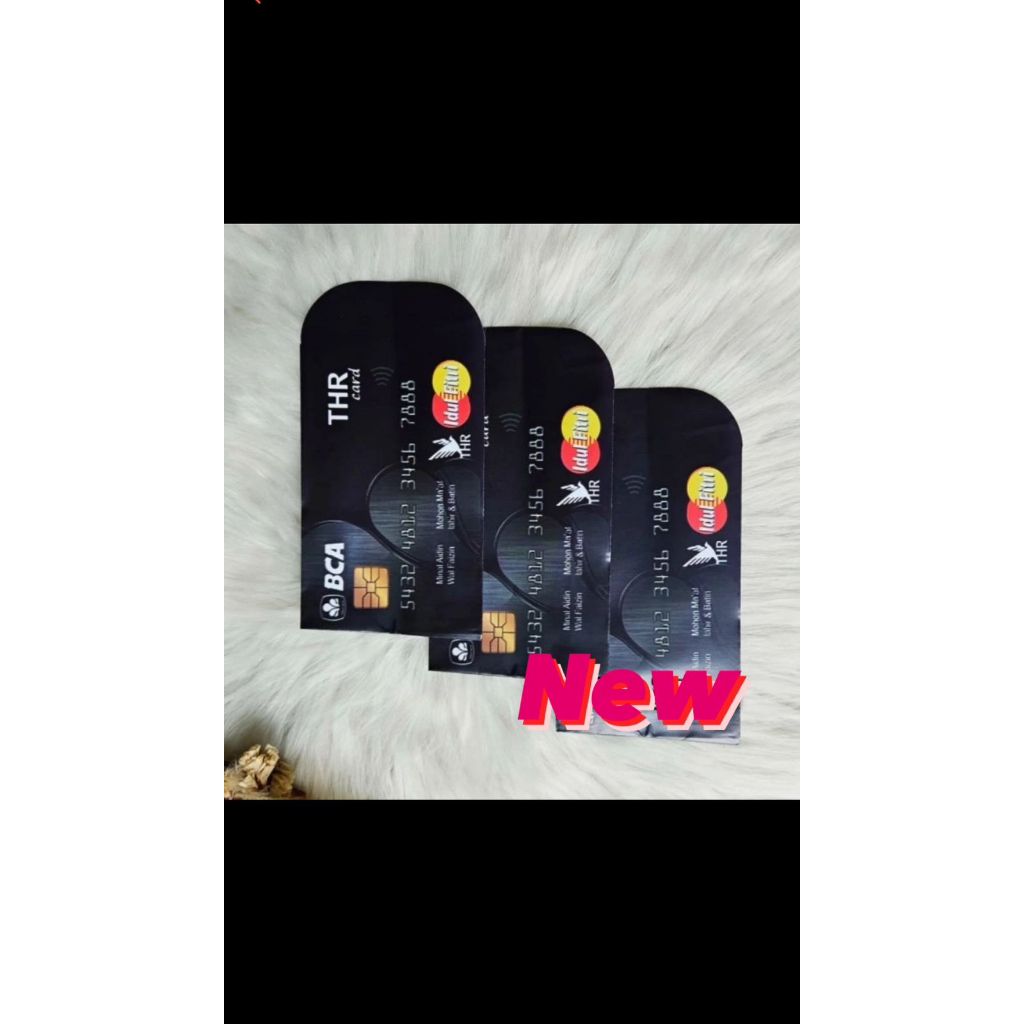 

Terbaru amplop lebaran motif black card mewah kekiniian 10 lembar - 100 lembar(1 pax)