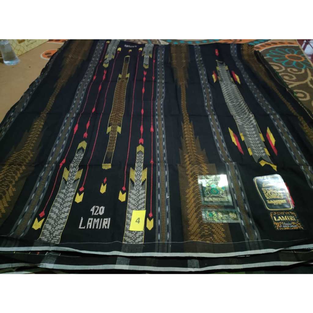 SARUNG LAMIRI TIPE SGL SGF MS 17 SONGKET TENUN