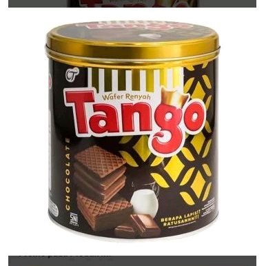 

Tango wafer kaleng Coklat 270g / Tango wafer coklat 270gr / coklat Tango / wafer Tango