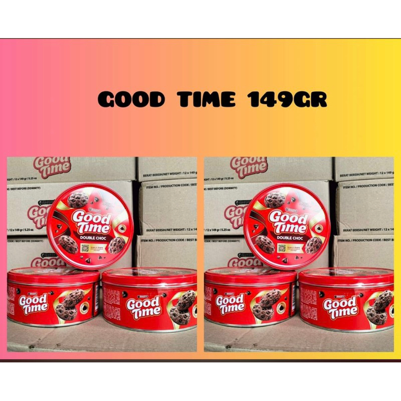 READY Good time kaleng 133 gram tin - arnotts kue lebaran - jajan lebaran - snack lebaran